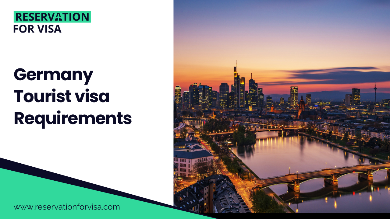 Germany tourist visa requirements
