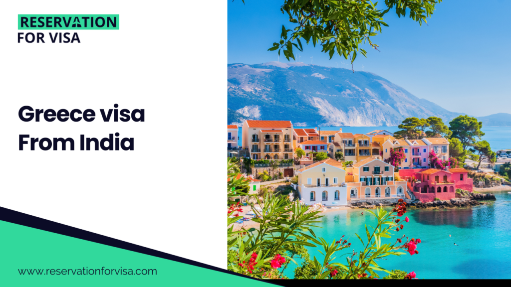 Greece visa from India