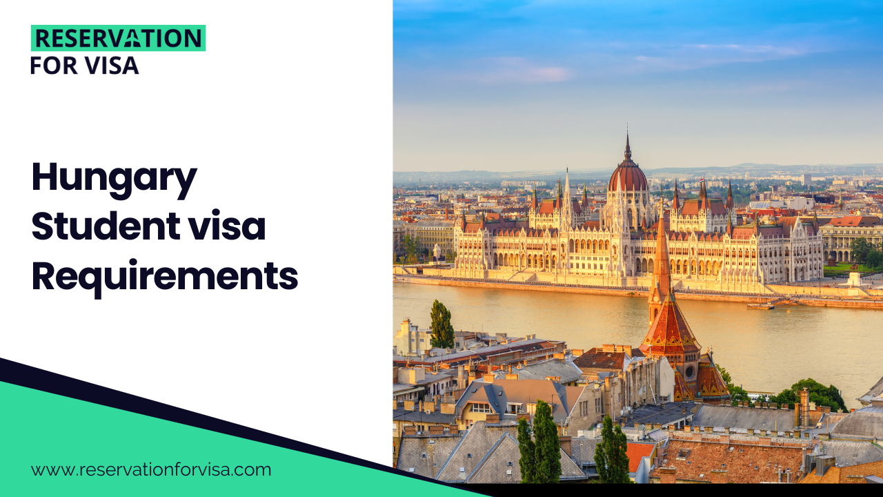 Hungary student visa requirements
