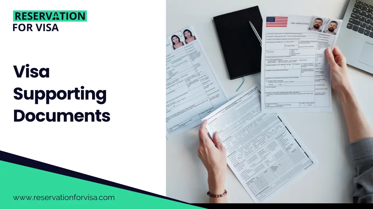 Visa supporting documents