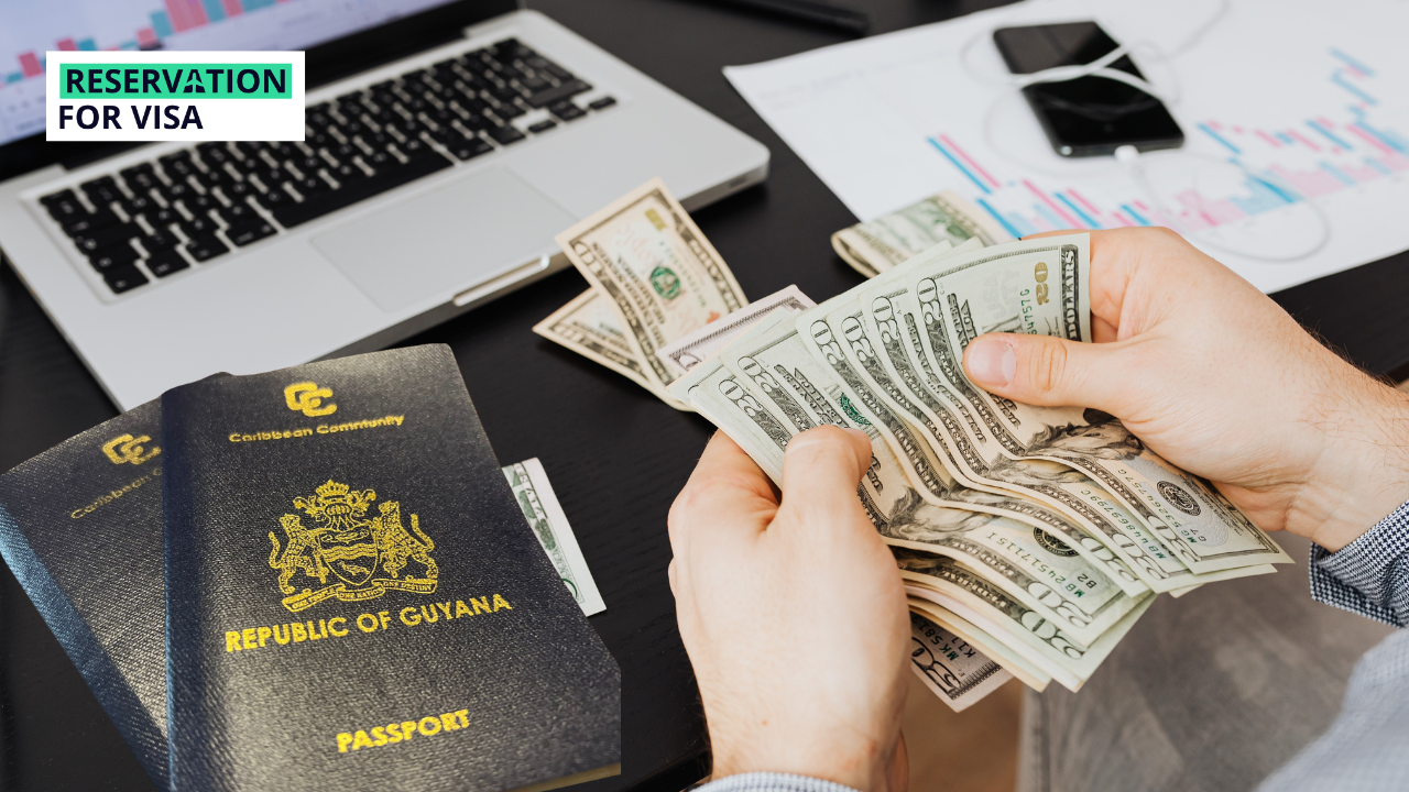 Application Fee for a Guyana Visa