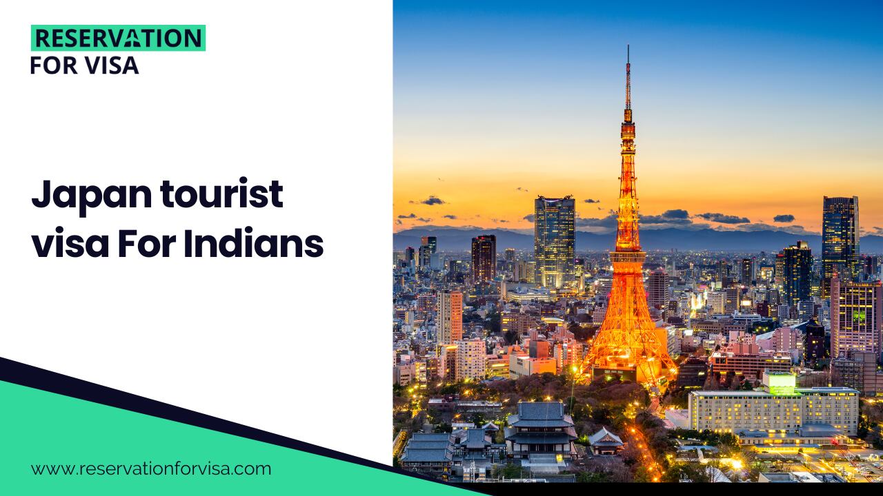 Japan tourist visa for Indians