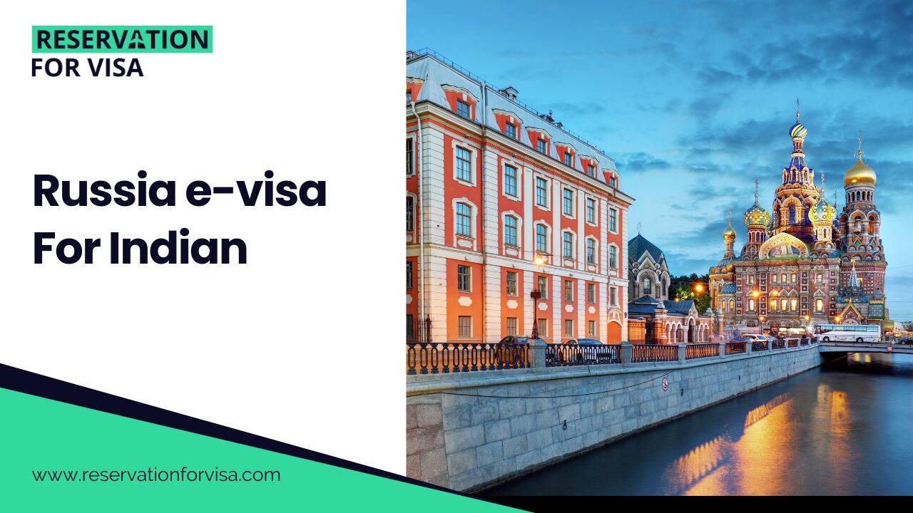 Russia e-visa for Indian