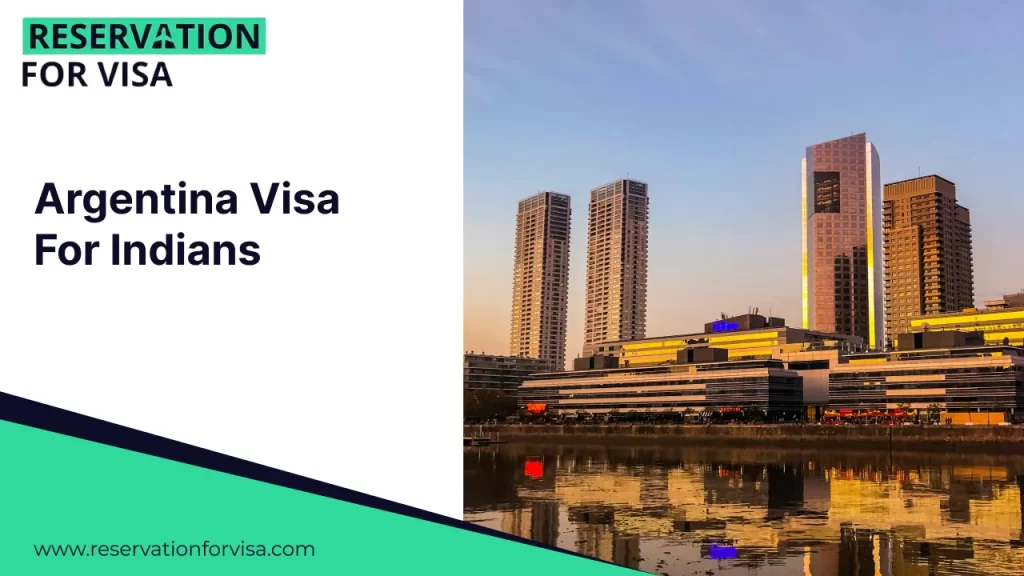 A scenic, low-angle shot of the modern glass skyscrapers along the waterfront in Puerto Madero, Buenos Aires, Argentina. The sleek, contemporary towers feature reflective glass facades that mirror the soft, warm glow of the setting sun.