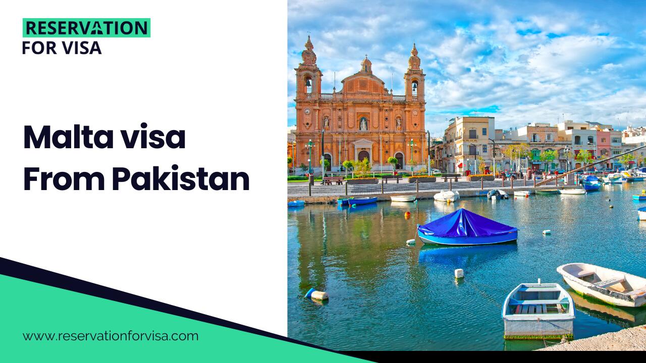 Malta visa from Pakistan