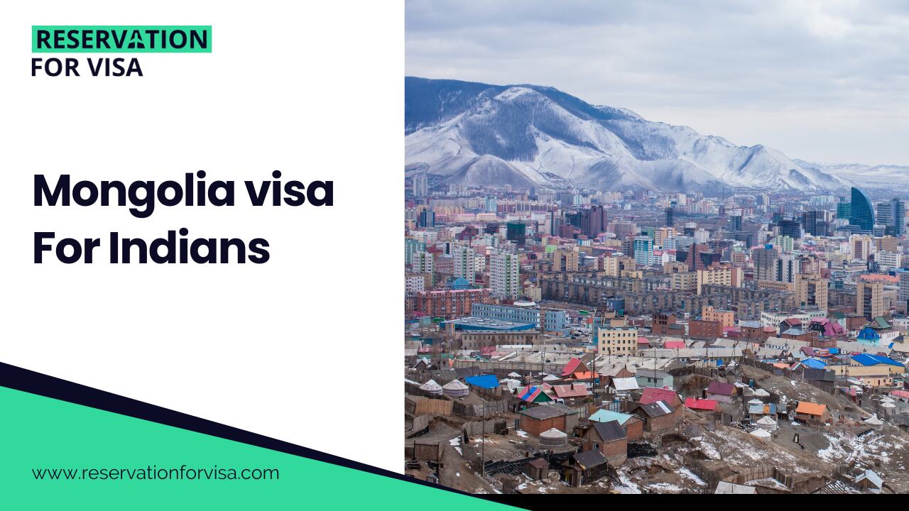 Mongolia visa For Indians
