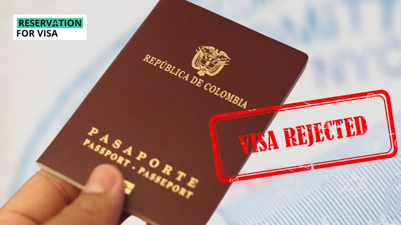 Reasons for Colombia Visa Rejection
