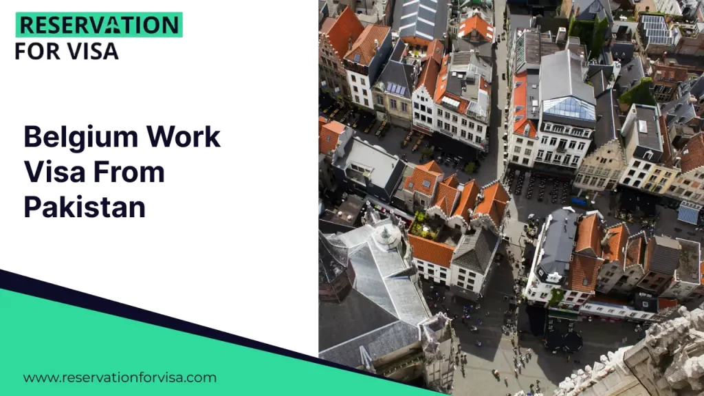 Poland Visa From Kuwait A bustling European city square with historic architecture and a prominent clock tower under a sunset sky. The text "Poland Visa From Kuwait"