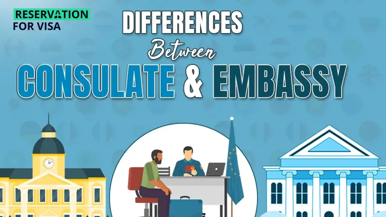 Difference Between an Embassy and a Consulate